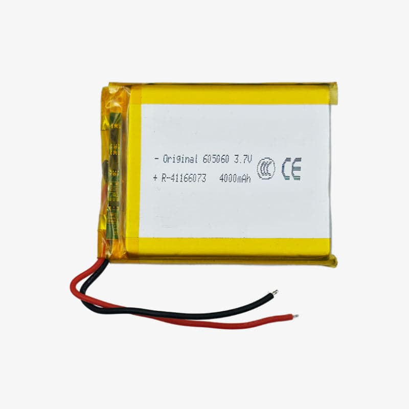 3.7V 4000mAh Li-Po Rechargeable Battery (605060) - View 3