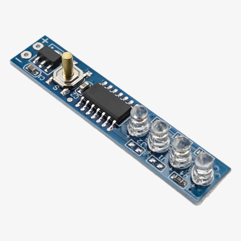 4S Lithium Battery Capacity Indicator Module - LED Level Tester - View 1