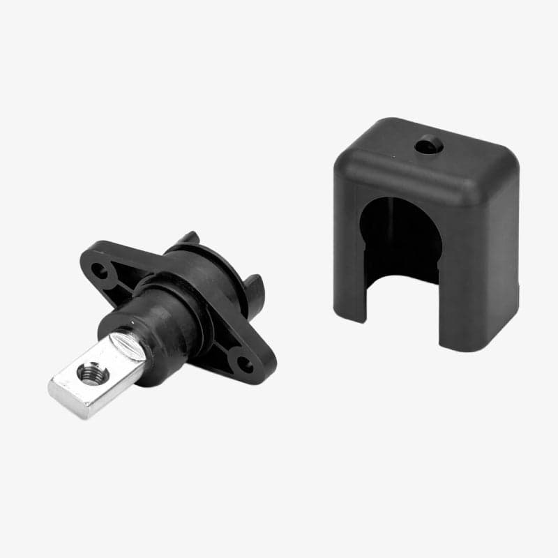 150A Lithium Battery Terminal Block Wall Mount Power Distribution Terminal Black - View 2