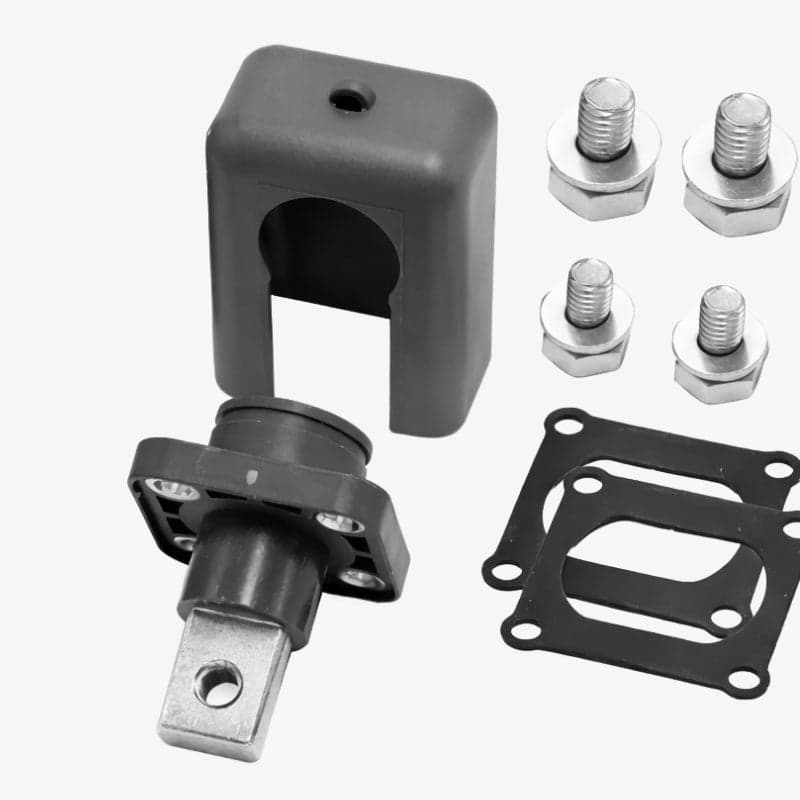200A Lithium Battery Terminal Block Wall Mount Power Distribution Terminal Black - View 1
