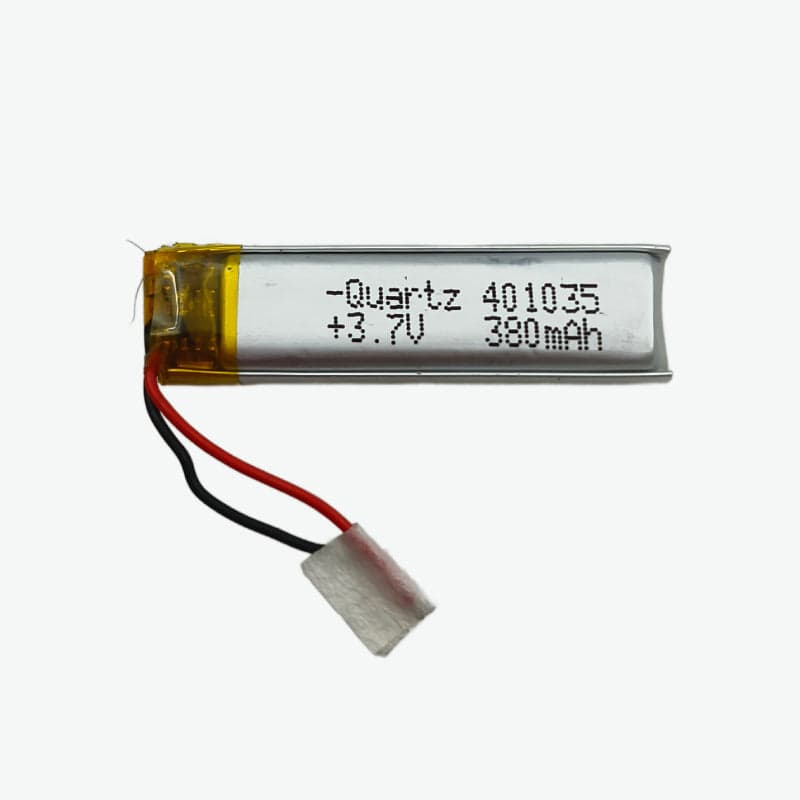 3.7V 380mAH Li-Po Rechargeable Battery (KP 401035) - View 1