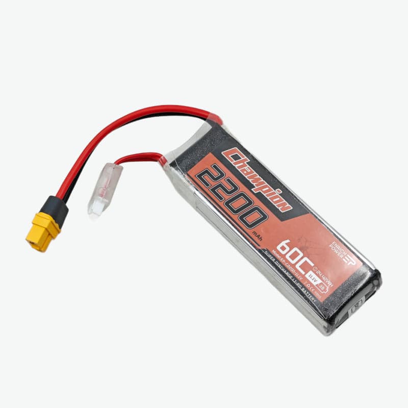 11.1V 2200mAh 3S 60C Rechargeable LiPo Battery - View 1