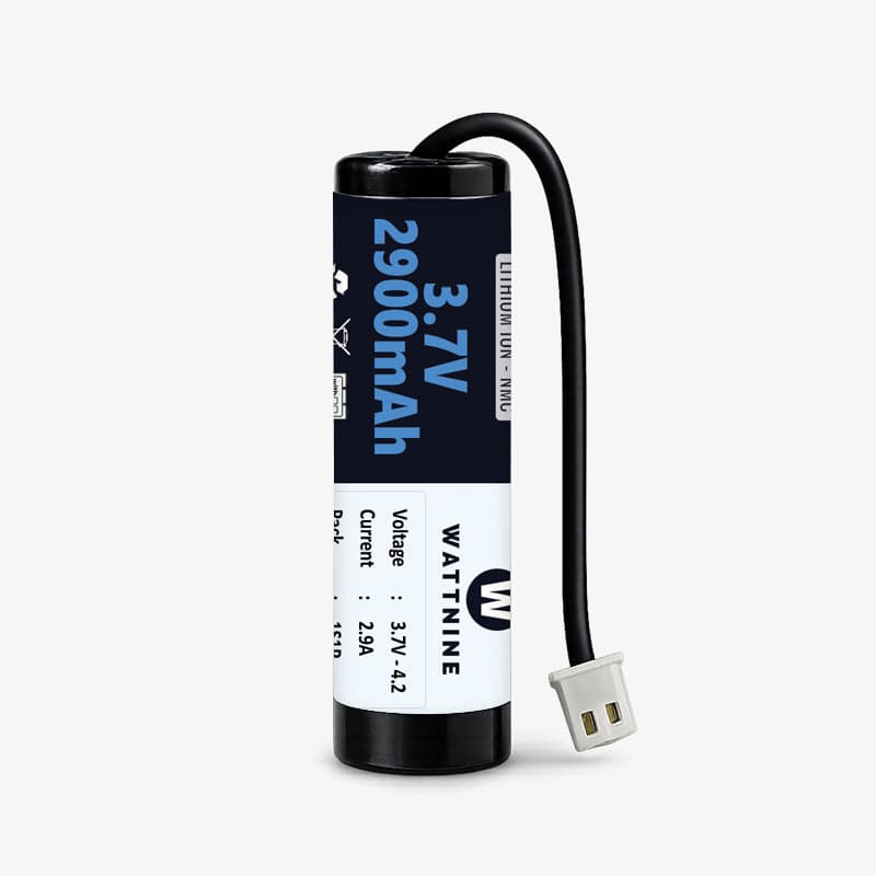 WATTNINE® 3.7V 2900mAh Rechargeable Lithium-ion Battery Pack with Warranty for GPS, CCTV, and Commercial Application - View 1