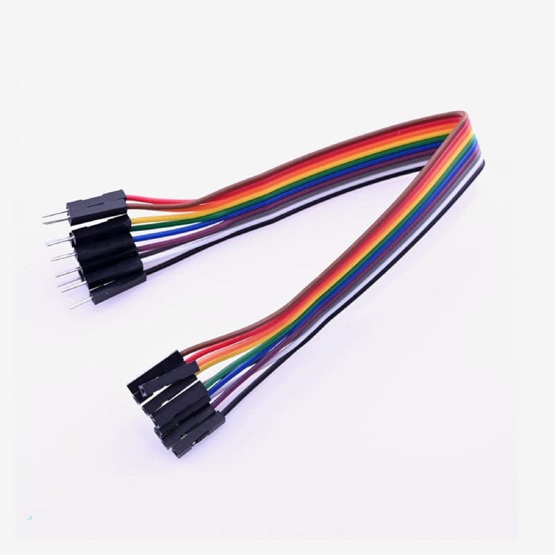 Male to Female Connecting Wires / Jumper Wires (Set of 10) - View 1