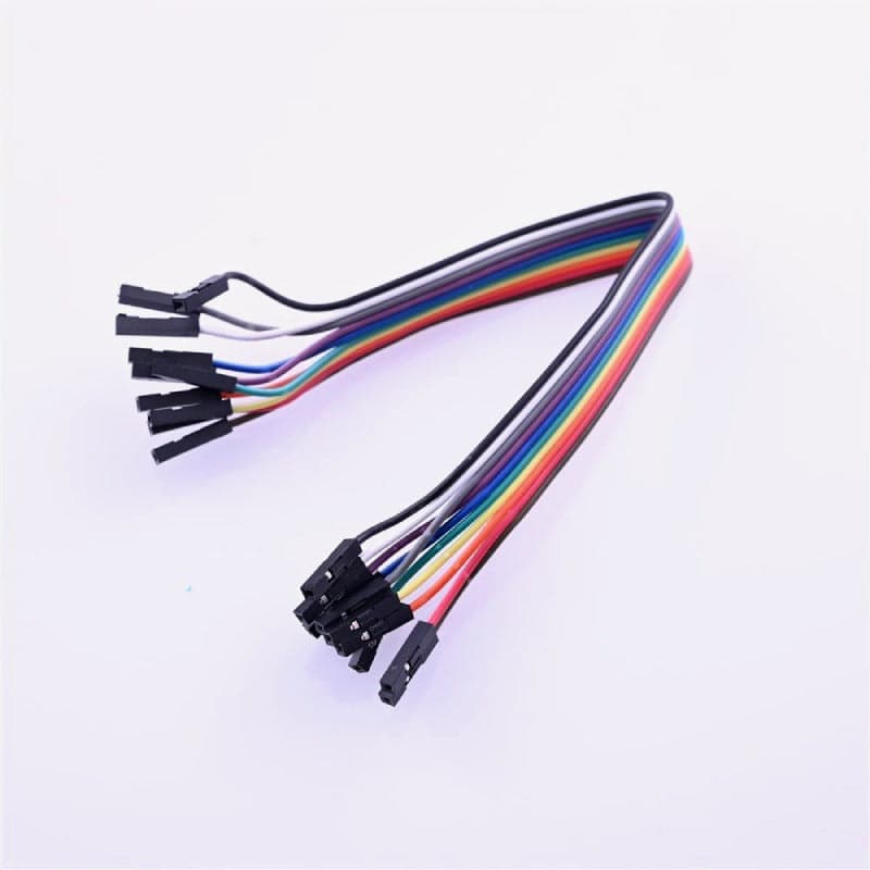 Female to Female Connecting Wires / Jumper Wires (Set of 10) - View 1