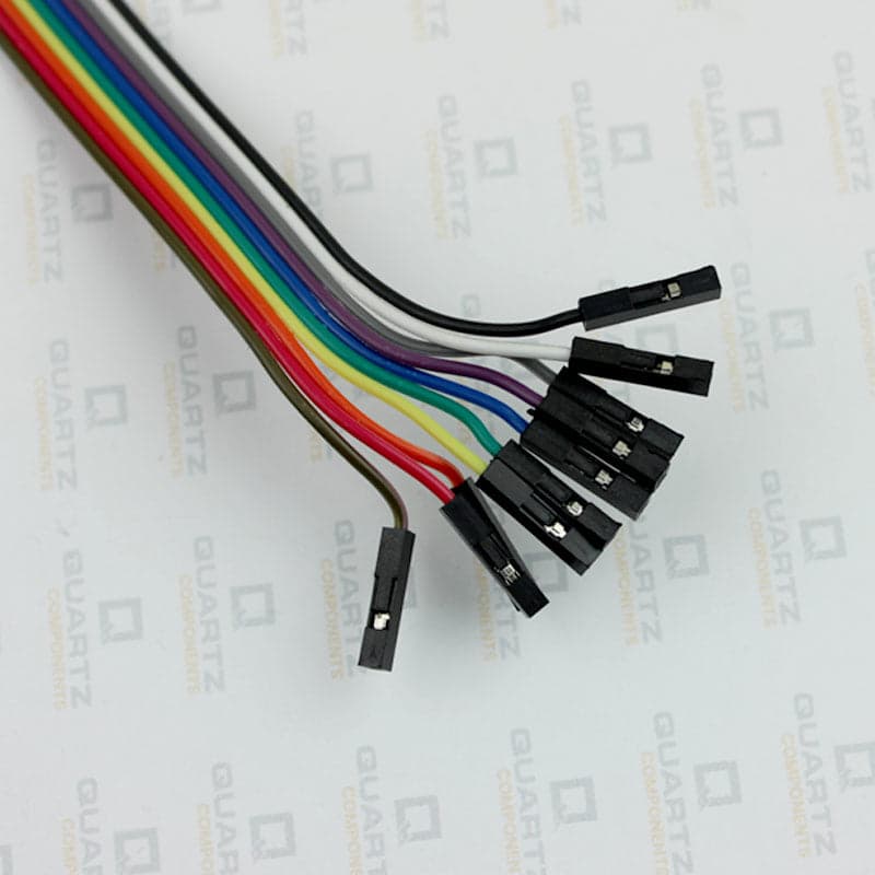 Female to Female Connecting Wires / Jumper Wires (Set of 10) - View 2