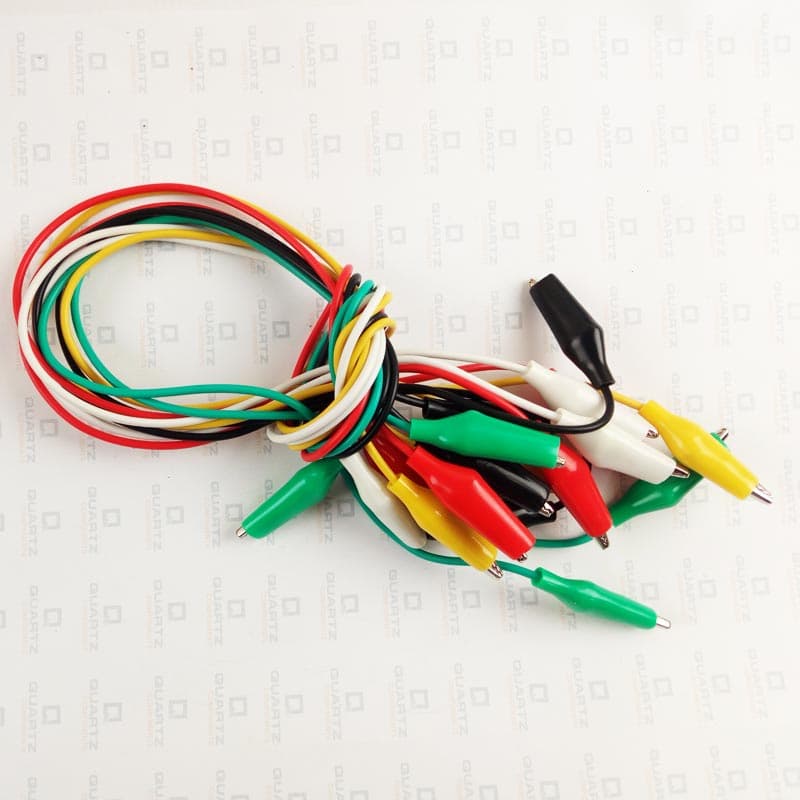 Alligator Double-ended Clip Jumper Wire (10 Pcs ) - View 2