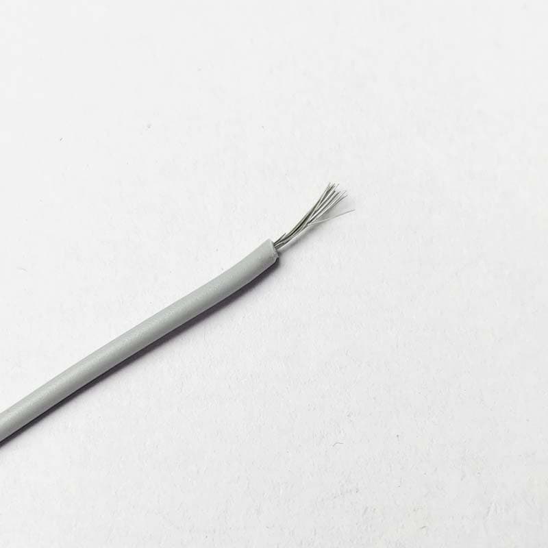 36AWG Multi Strand Wire 14/36 (Gray - 1mtr) - View 1