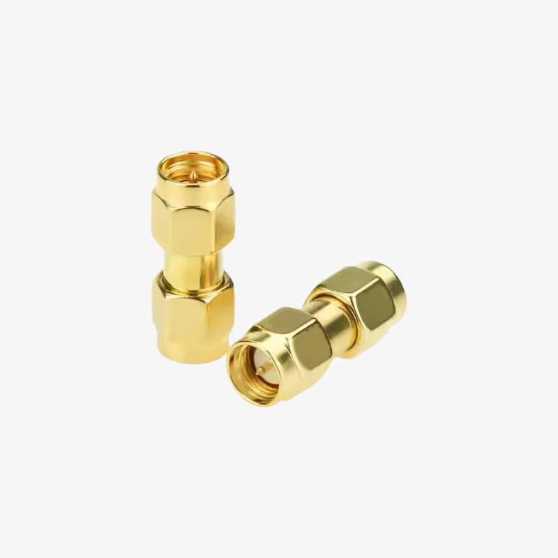 SMA Male to SMA Male Adapter - View 1