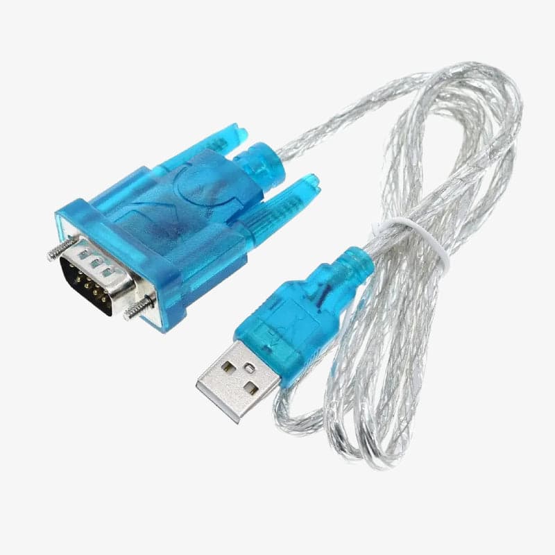 HL-340 USB Serial Port (COM) to RS232 Adapter Cable – 80cm - View 1