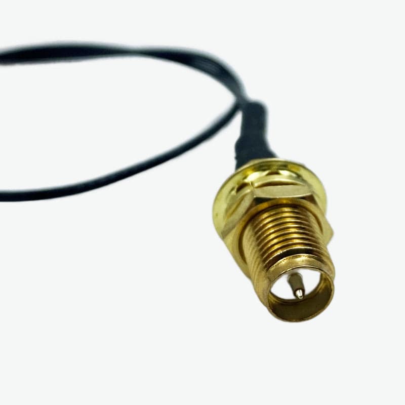 RG81 IPX to SMA Male RF Cable - 25cm - View 3