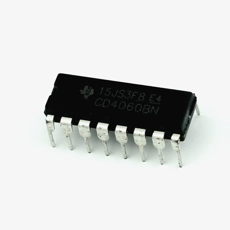 CD4060 - 14-stage Ripple Carry Binary Counter IC - View 1