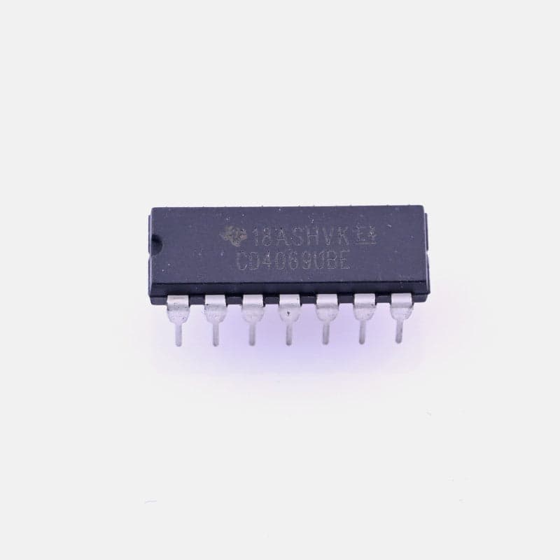 CD4069 - Hex Inverter (Hex Buffer) IC - View 1