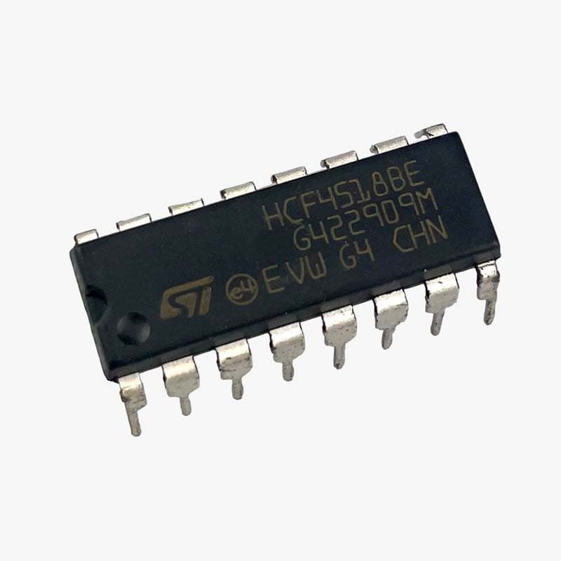 CD4518 - Dual BCD Up Counter IC - View 1