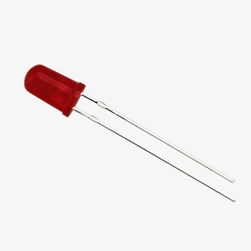 5mm LED - Red Color - View 1