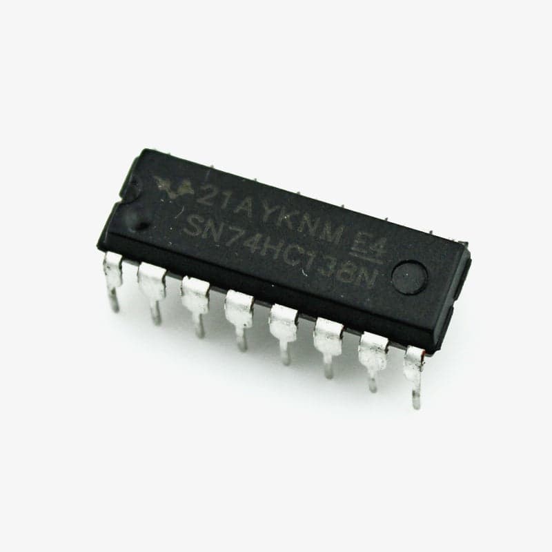 74HC138 IC - 3:8 Line Decoder/Demultiplexer IC - View 1