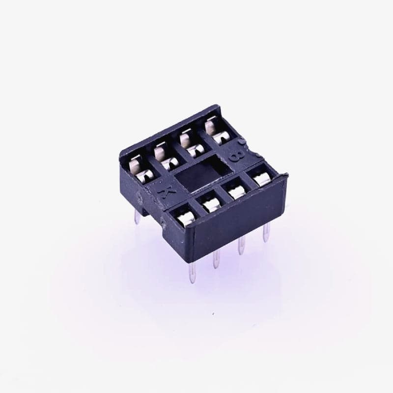 8 Pin DIP IC Base/Socket - View 1