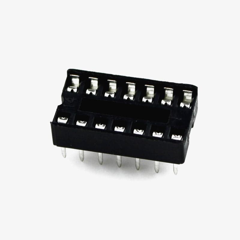14 Pin DIP IC Base/Socket - View 1
