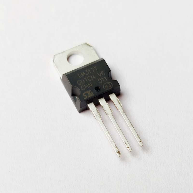 LM317T Adjustable Voltage Regulator IC - View 2