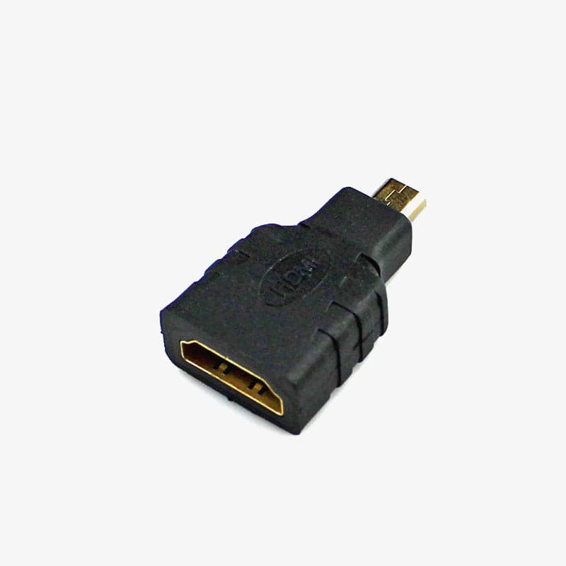 Micro HDMI Male to HDMI Female Adaptor for Raspberry Pi 4 - View 1