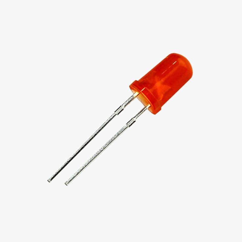 5mm LED - Orange Color - View 2