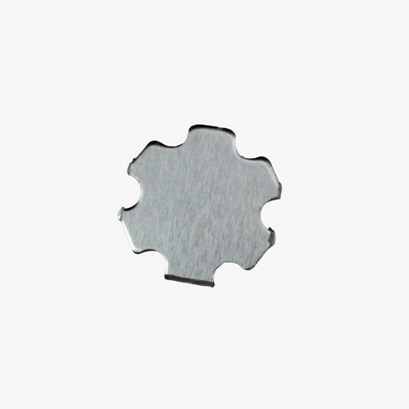 Single LED Aluminum Base Plate - View 2