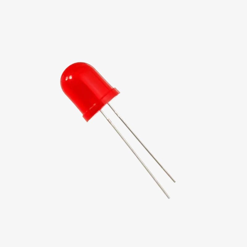 10mm LED - Red Color - View 1