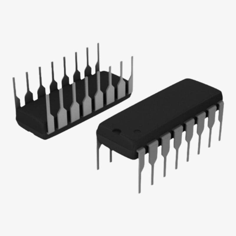 74HC11 Triple 3-Input AND Gate IC - DIP-16 Package - View 1