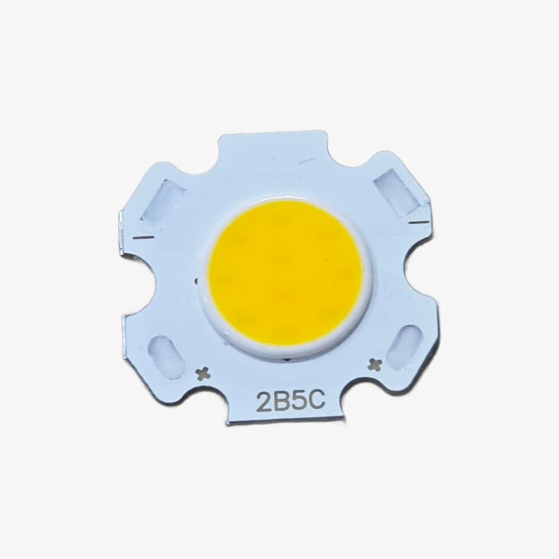 5W LED Chip - High Power Warm White Star COB Light 300mA - View 1