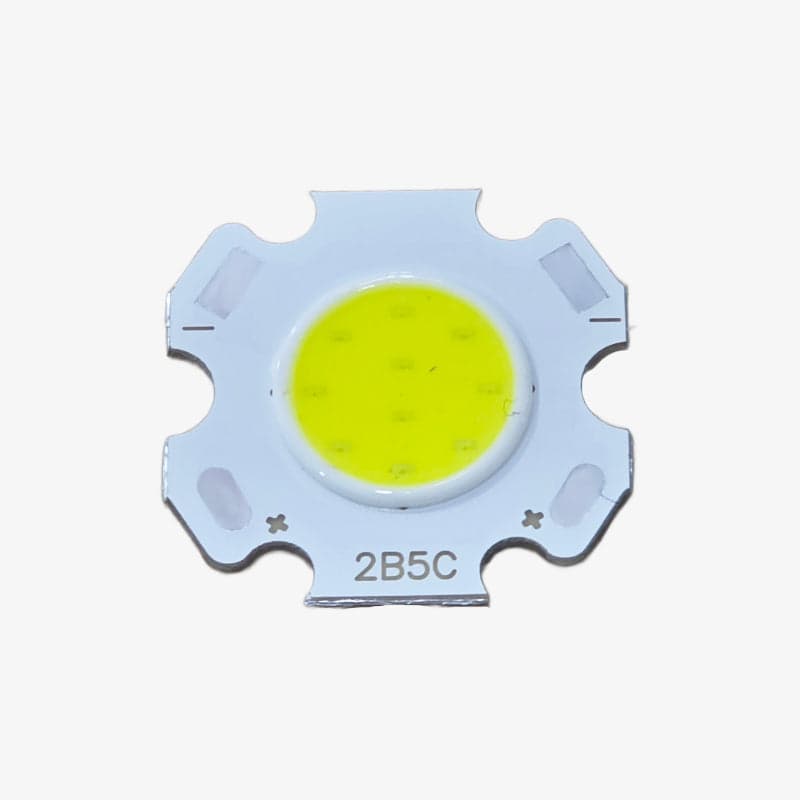 5W LED Chip - High Power Cool White Star COB Light 300mA - View 1