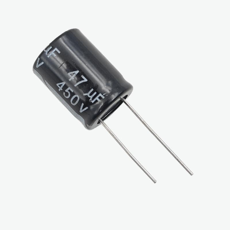47uF 450V Radial Electrolytic Capacitor - Through Hole Package - View 2