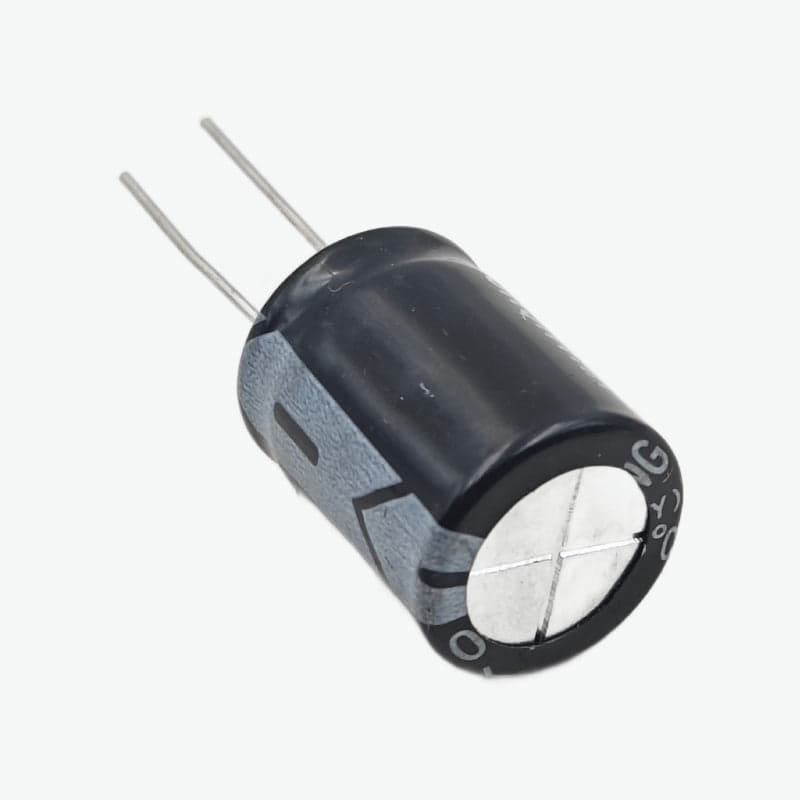 47uF 450V Radial Electrolytic Capacitor - Through Hole Package - View 3