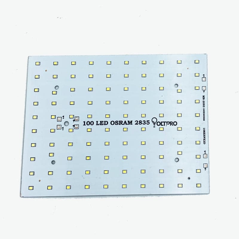 100W 2835 AC LED chip - High Power Set of 100 Leds PCB Light 300mA - View 2