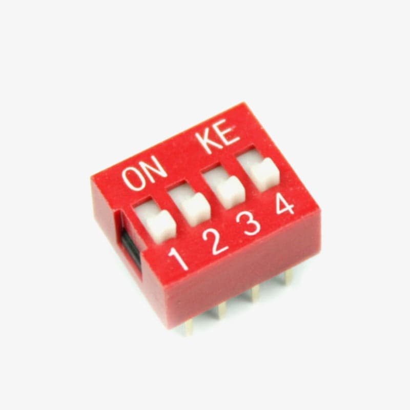 4 Positions DIP Switch - View 2