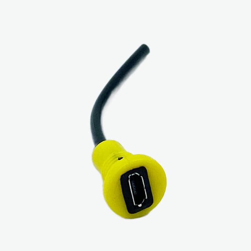 Female Micro USB Connector with Wire - View 1