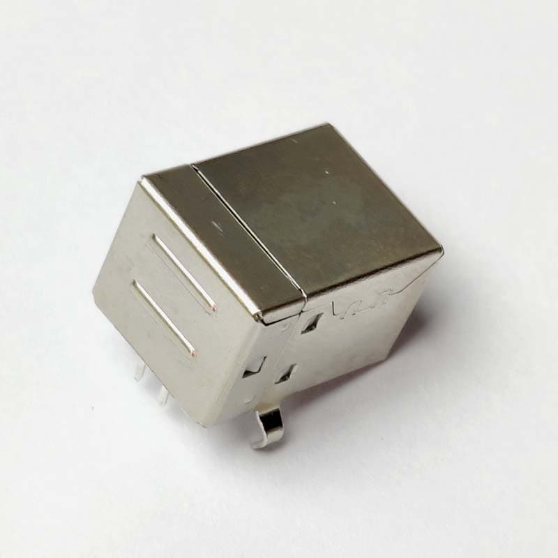 USB Type-B Female Connector - View 3