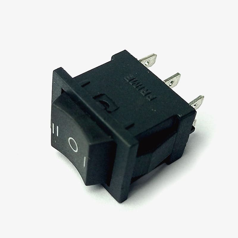 DPDT Center Off Rocker Switch - 6A 250V - View 3