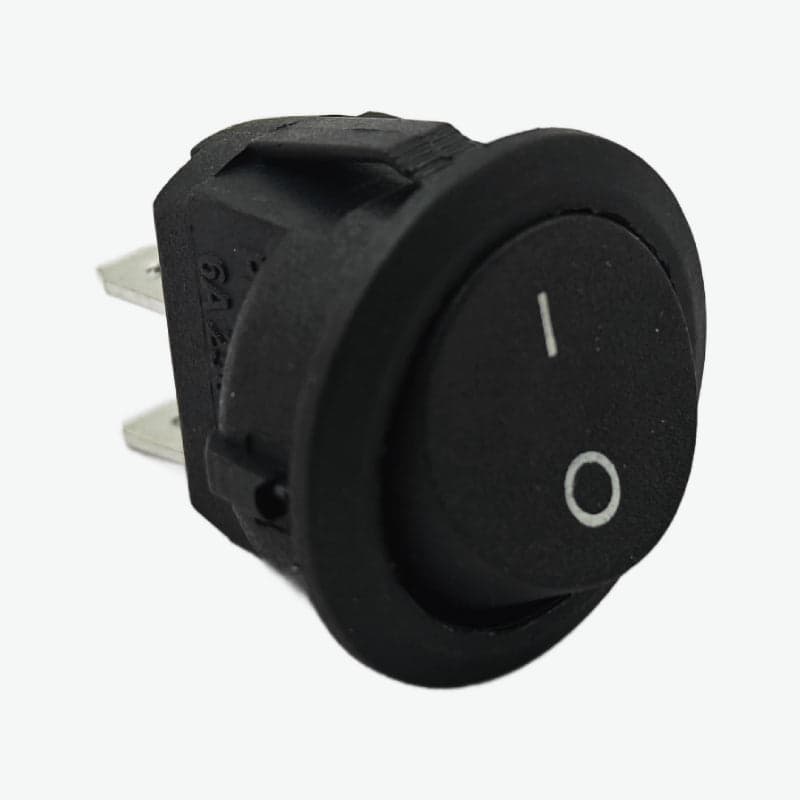 On-Off Round Rocker Switch - 6A 250V - View 2