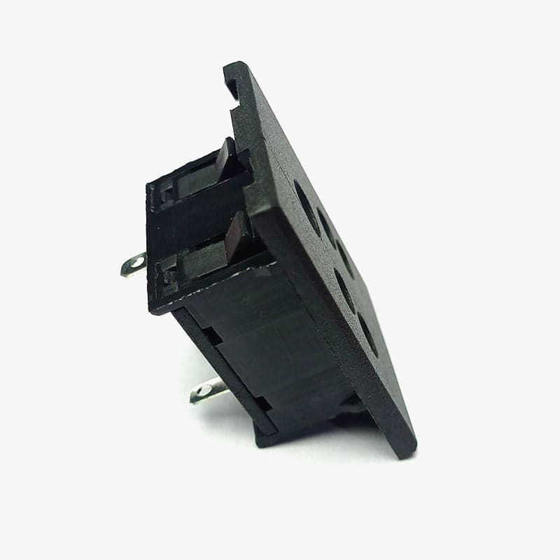 6A 5-Pin AC Power Socket - View 3