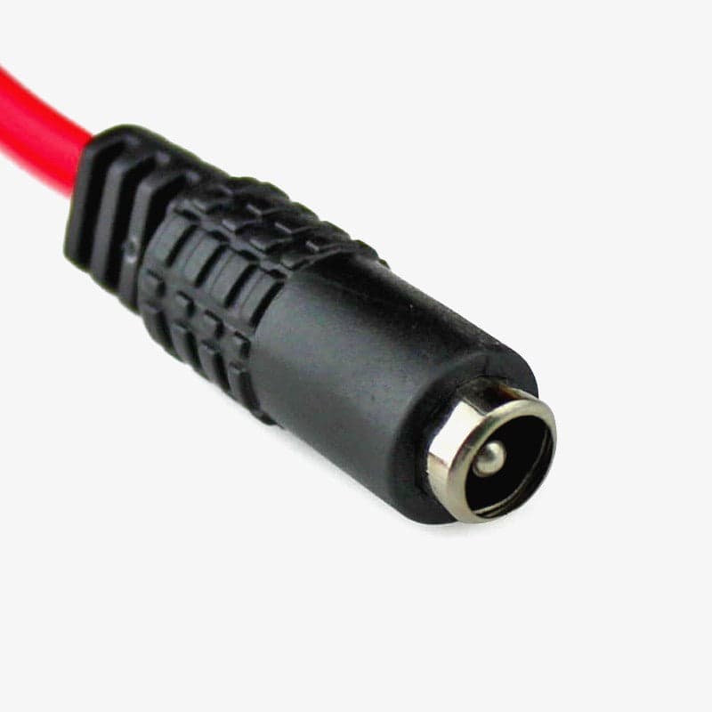 DC Female Connector Jack (With Wires) for Battery Packs and CCTV - High Quality - View 2