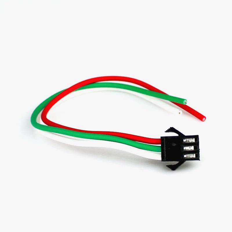 JST SM 3 Pin Connector - Female - View 1