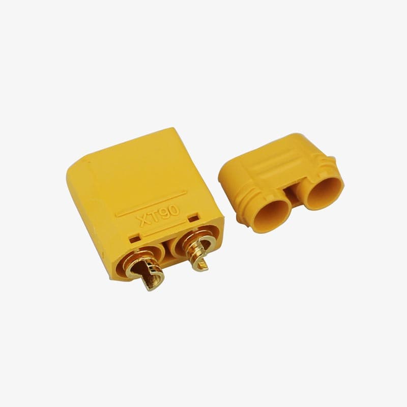 High Quality Gold Plated XT90 Male Bullet Connector with Housing - View 2