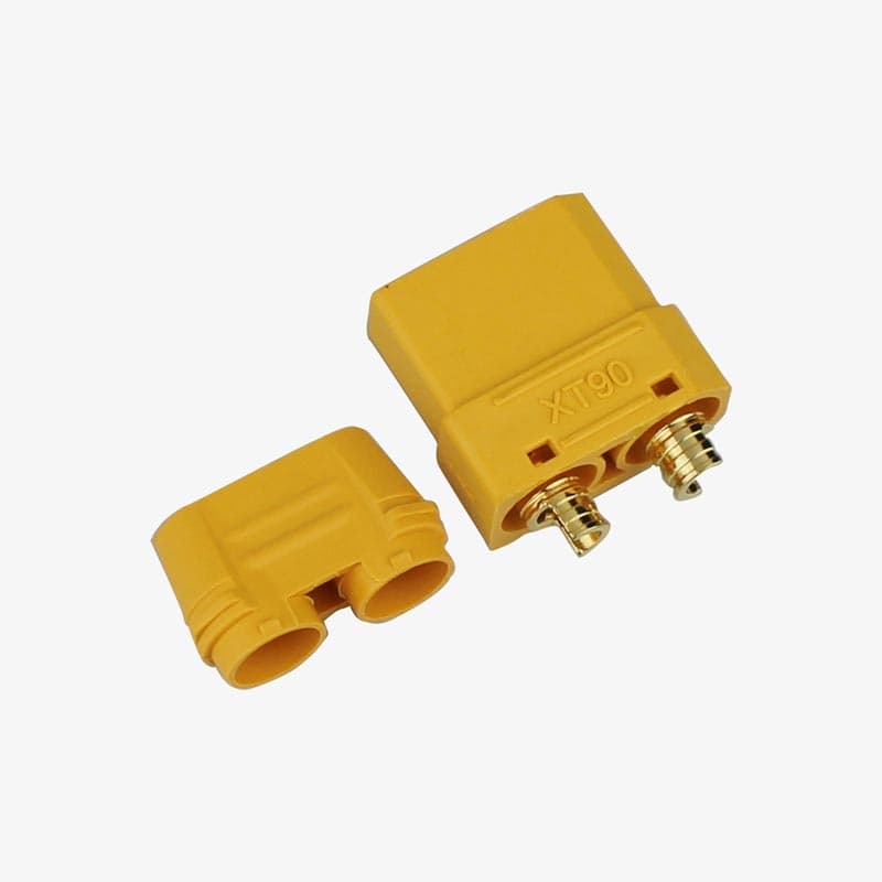 High Quality Gold Plated XT90 Female Bullet Connector with Housing - View 2