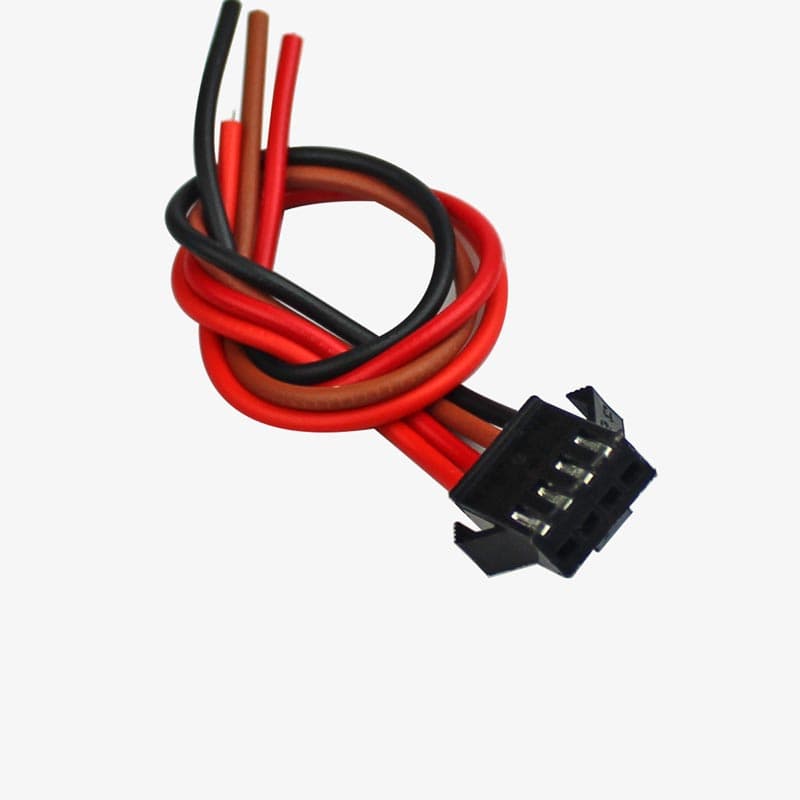 JST SM 4 Pin Connector - Female - View 1