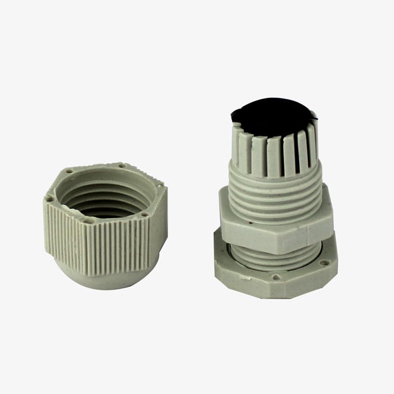 PG11 Cable Gland Connector (DIA-18.6 mm) - Plastic Nylon Waterproof IP68 Wire Enclosures - View 3