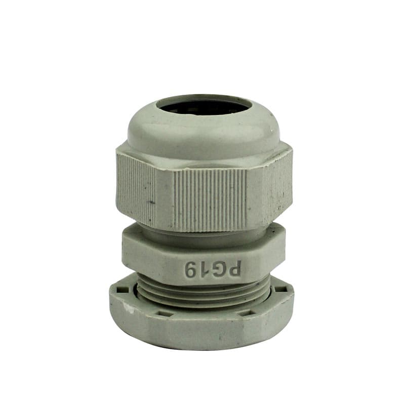 PG19 Cable Gland Connector (DIA-24mm) - Plastic Nylon Waterproof IP68 Wire Enclosures - View 1