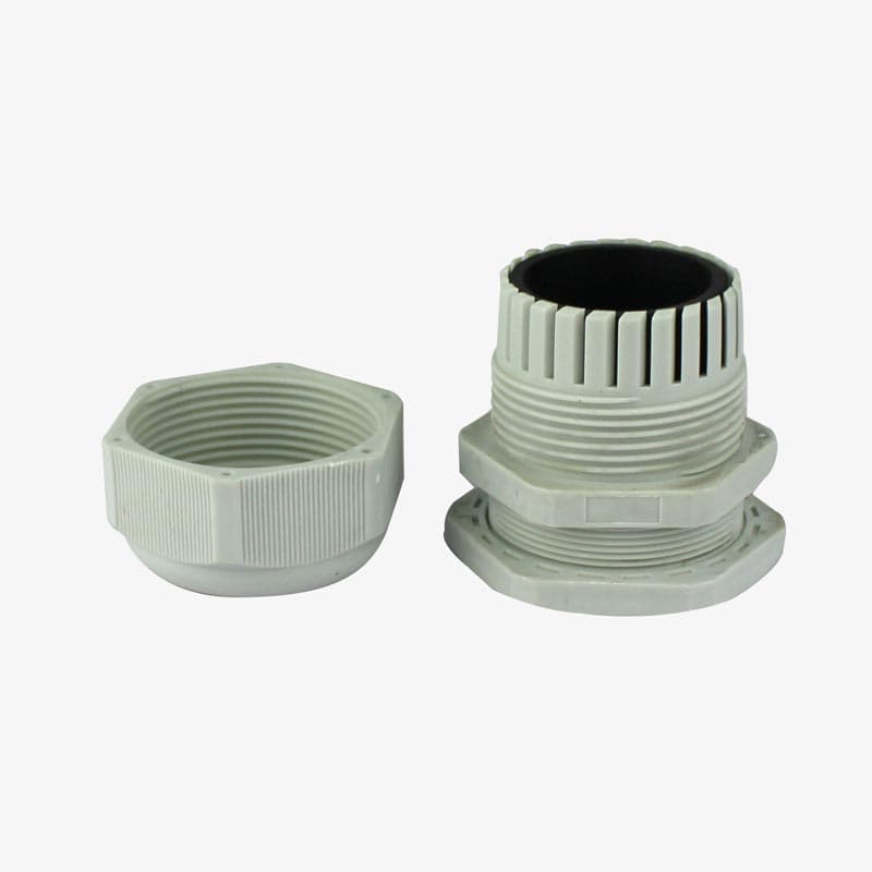 PG42 Cable Gland Connector (DIA-54mm) - Plastic Nylon Waterproof IP68 Wire Enclosures - View 3