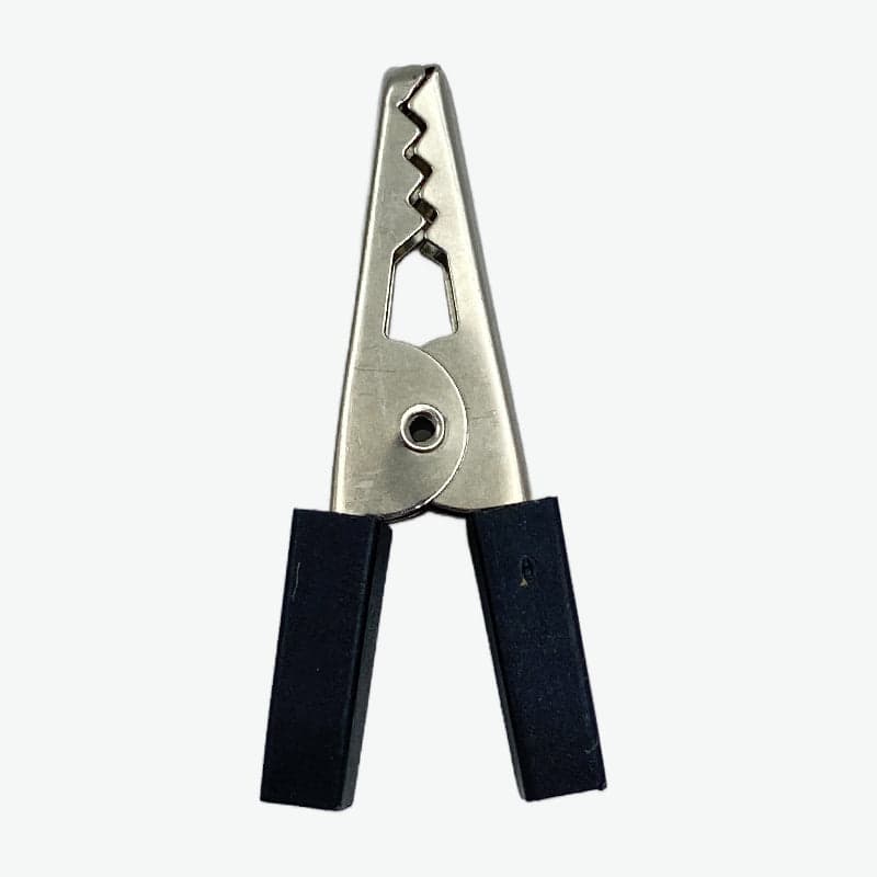 Crocodile Clip Small - Pair of red and Black - View 2