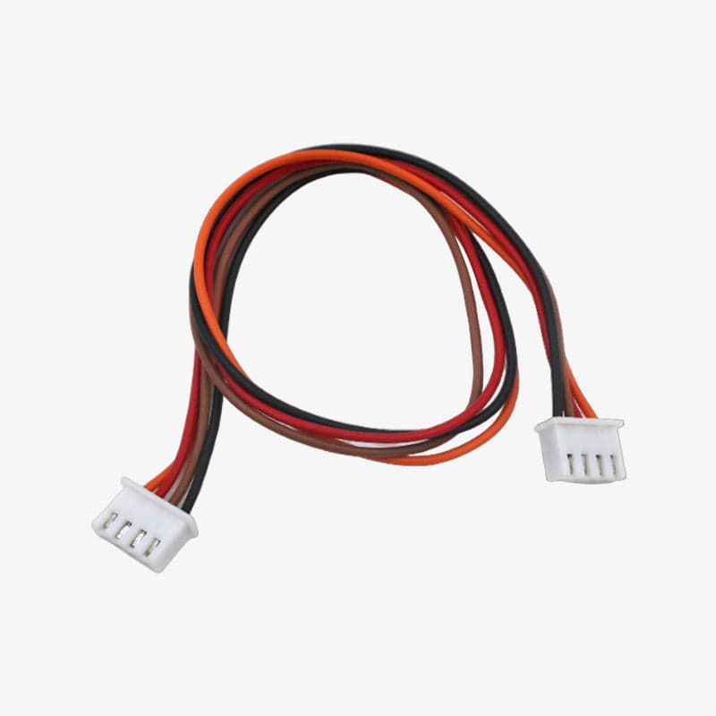 4 Pin JST Female to Female Connector - 2.54mm Pitch - View 1