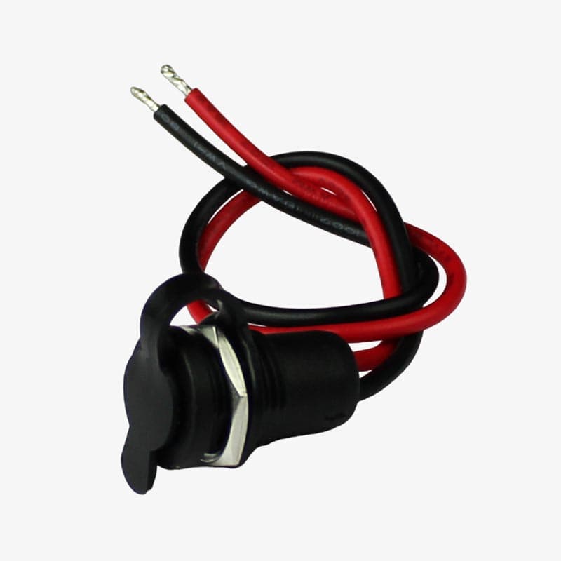 DC Female Jack with Waterproof Connector and Wire - High Quality - View 3